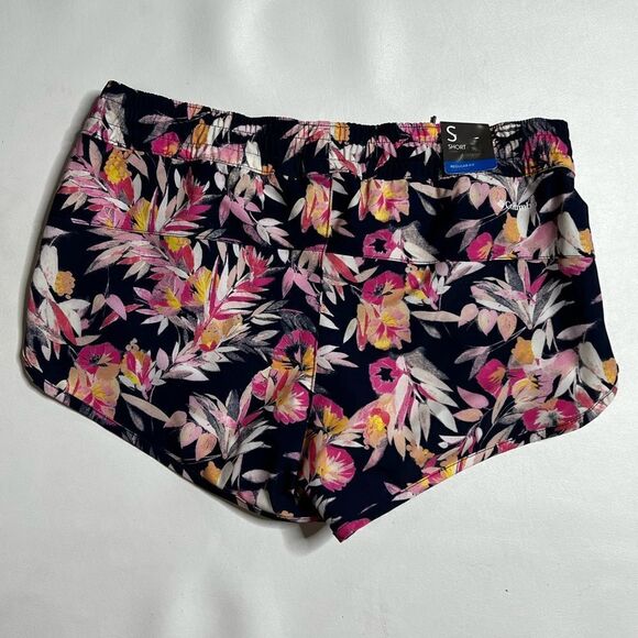 Columbia | NWT Omni Shield Shorts Navy with Floral - Picture 5 of 5